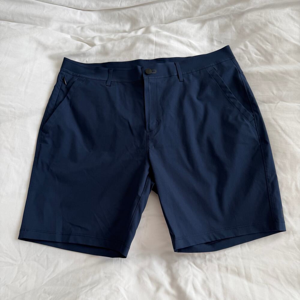 Public Rec Athletic Chino Shorts Navy Blue Golf Men’s Size 36